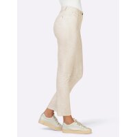 Five pocket stretch trousers, sand