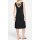 Dress with back decollete, black