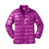 Down jacket, pink-white