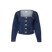Denim blouse, indigo-blue