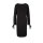Designer-Strickkleid, schwarz