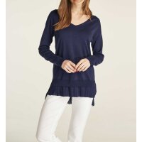 2-in-1-Pullover, nachtblau
