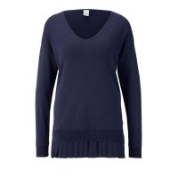 2-in-1-Pullover, nachtblau