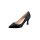 Leder-Pumps, schwarz