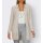 Cardigan with pattern, light grey