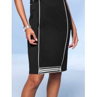 Designer-Stretchkleid, schwarz