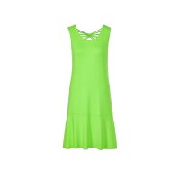 Jersey-Rückendekolletékleid, grün