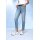 Push-up jeans, blue bleached