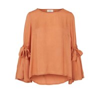 Bluse, kupferfarben