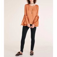 Blouse, copper coloured