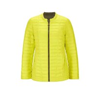 Wende-Sommersteppjacke, khaki-gelb