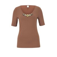 Jerseyshirt, cognac