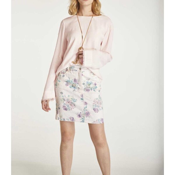 Bluse, softrosé