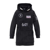 Marken-Kinder-Kapuzensweatshirt, schwarz