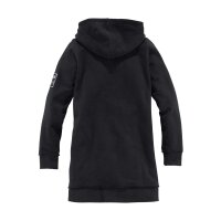 Marken-Kinder-Kapuzensweatshirt, schwarz