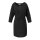 Marken-Kleid, schwarz