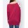 Designer-Intarsien-Pullover, rot-ecru