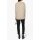Designer-Pullover m. Schal, sand