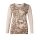 Marken-Pullover, sand-oliv