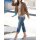 Marken-Pullover, sand-oliv