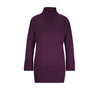 Merino wool sweater, burgundy