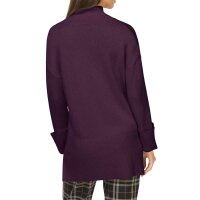 Designer-Merino-Wollpullover, burgund