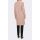 Designer-Kuschel-Longstrickjacke, puder