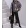 Jacquard sweater, black-ecru