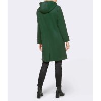Wool duffle coat, green