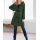Wool duffle coat, green