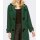Wool duffle coat, green