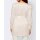 Designer-Longbluse m. Bindebändern, ecru