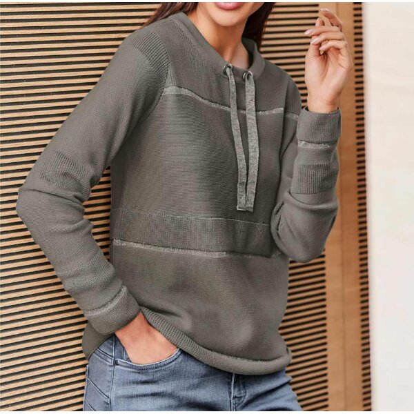Sweater with glitter effect., grey