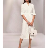 Linen blouse dress, ecru