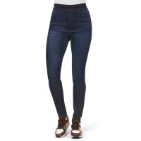 Designer-Stretchjeggings, dark blue