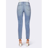 Five pocket jeans, blue bleached