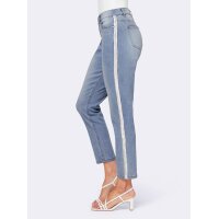 Five pocket jeans, blue bleached