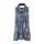 Top + Schal, rauchblau