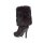 Boots with fur, black