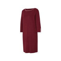 Designer-Strickkleid, dunkelrot