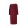 Designer-Strickkleid, dunkelrot