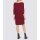 Designer-Strickkleid, dunkelrot