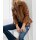 Designer-Lammnappalederjacke, cognac