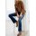 Designer-Lammnappalederjacke, cognac