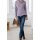 Sweter z golfem, lawendowy