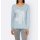 Designer-Pullover, Glitzersteinchen, hellblau