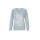 Designer-Pullover, Glitzersteinchen, hellblau