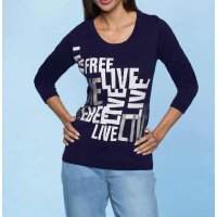 Sweater, glitter stones, navy
