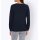 Designer-Pullover, Glitzersteinchen, marine