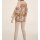 Volant-Chiffonbluse, bunt
